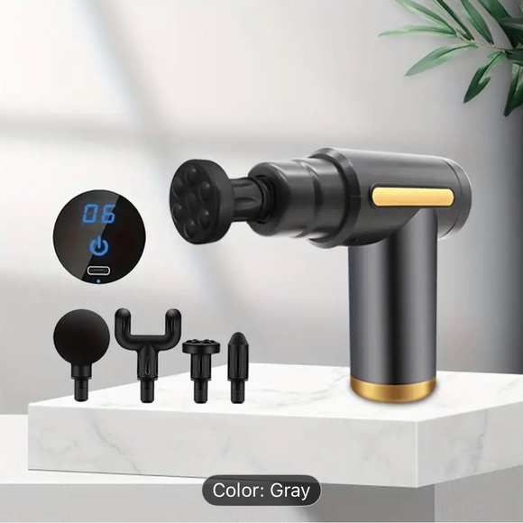 Electric Fascia Massage Gun in Multiple Colors NIB - Picture 4 of 5